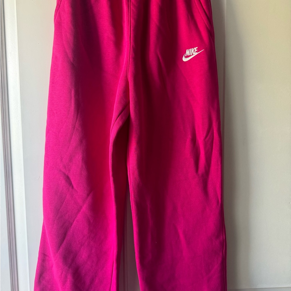 Nike Fuchsia Joggers Girls Size L
